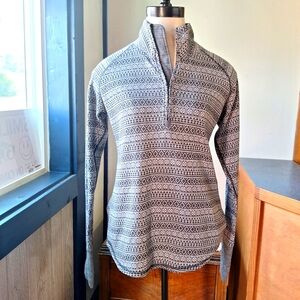 Kavu Women's Wind River Shirt Knit  Quarter-Zip Pullover, Size Small?, RN#010046